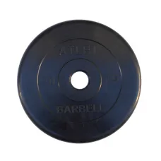 Диск обрезиненный BARBELL ATLET 20 кг / диаметр 51 мм