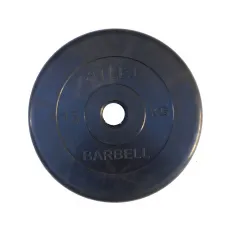 Диск обрезиненный BARBELL ATLET 15 кг / диаметр 51 мм